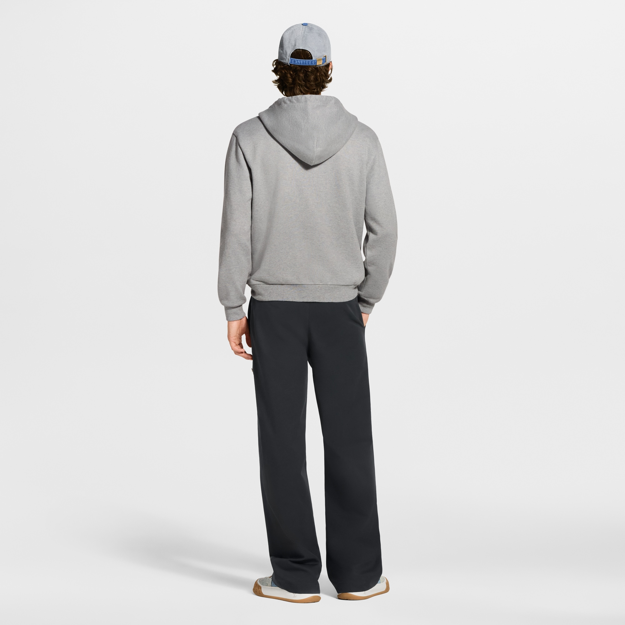 Embroidered Signature Zipped Hoodie - New In Men | LOUIS VUITTON